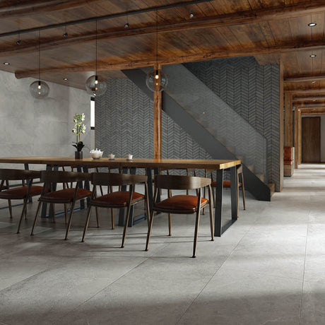 ENZO Moon SurfaceTec Marble Look 261x73mm Chevron Tile