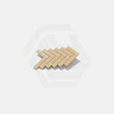 Hardwood Tasmania Oak Herringbone Surface Tec Mosaic Tile 352x422mm Sheet