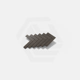 Hardwood Wolf Grey Herringbone 352x422mm Mosaic Sheet Surface Tec Tile