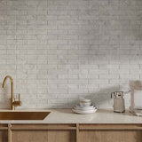 Matera Cielo Matt Porcelain Subway Tile 60x250mm