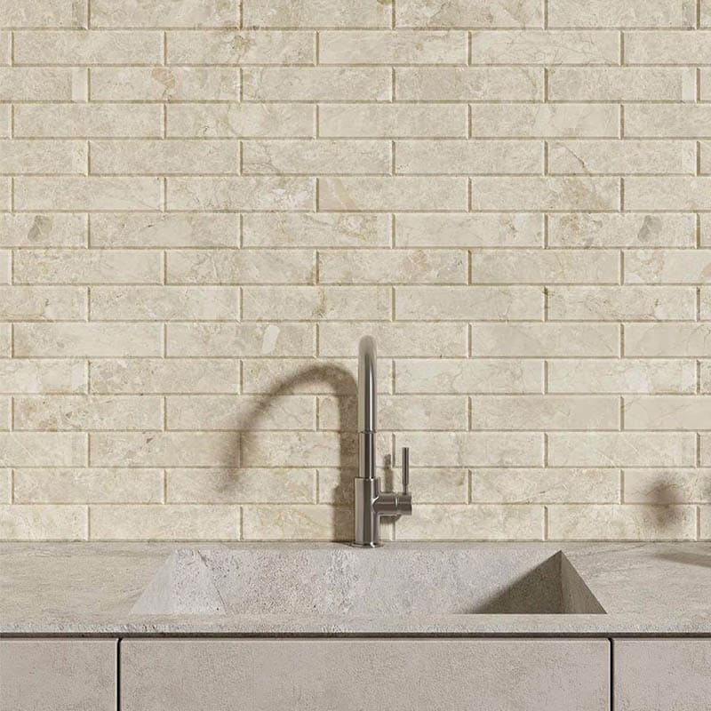 Matera Sola Matt Porcelain Subway Tile 60x250mm