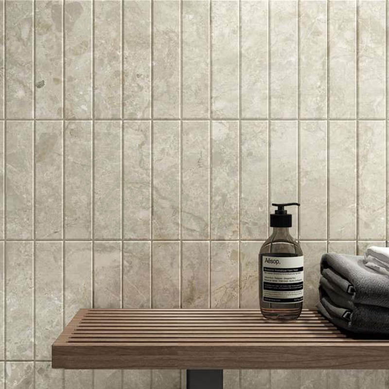 Matera Terra Matt Porcelain Subway Tile 60x250mm
