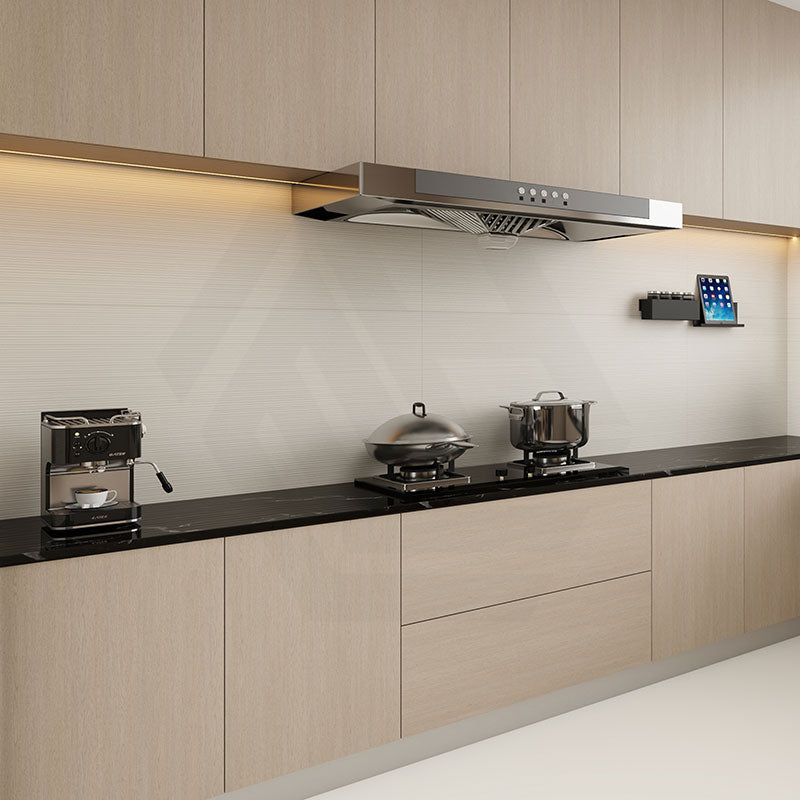 MINIMAL Vanilla Stone Look 3D Ribbed Honed 600x1200mm Feature Tile
