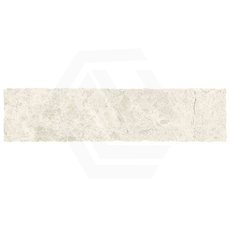 Palermo Ivory Matt Subway Tumbled Edge 60x250mm Feature Tile