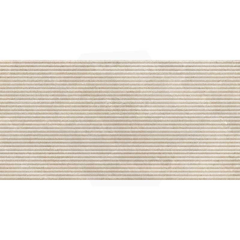 Portofino Clay SurfaceTec 3D Flute Stone Look 600x1200mm Tile
