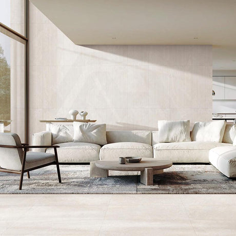 Portofino Gypsum SurfaceTec 3D Flute Stone Look 600x1200mm Tile
