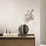 Portofino Gypsum SurfaceTec 3D Flute Stone Look 600x1200mm Tile