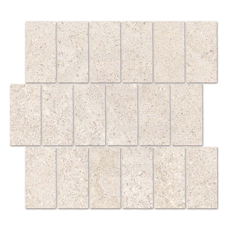 Portofino Bone SurfaceTec Mosaics 298x298mm Tile