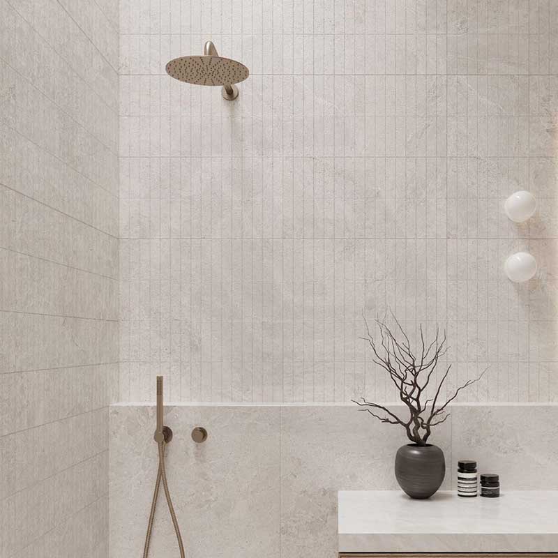 Rhythm Desert Matt Stone Look 300x600mm Brick Decor Feature Tile