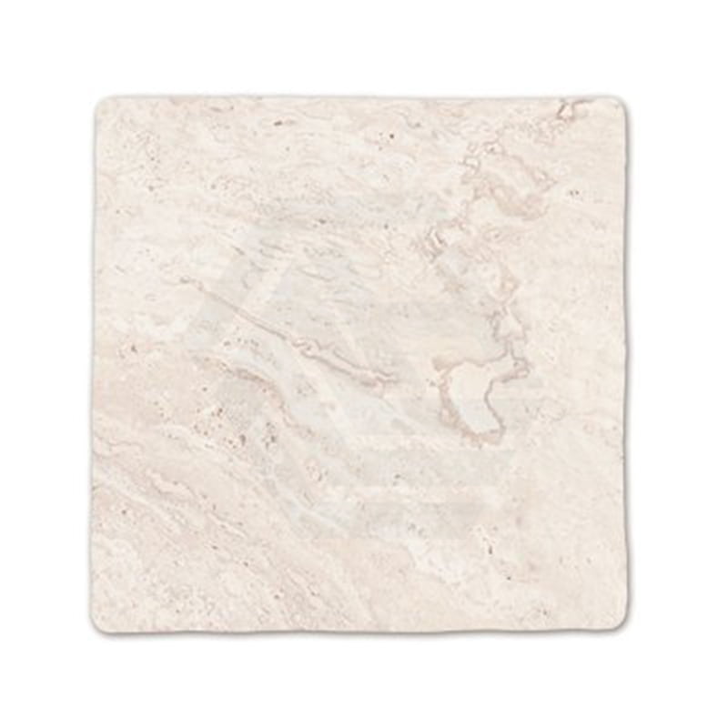 Santa Monica Ivory Matt Subway Tumbled Edge 100x100mm Tile