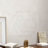 Venice Bianco Matt Concrete Look 3D Capsule 600x1200mm Tile