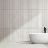 Venice Bianco Matt Concrete Look 3D Capsule 600x1200mm Tile