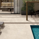 Portofino Bone Pencil Edge External Bullnose Stone Look 400x600x20mm