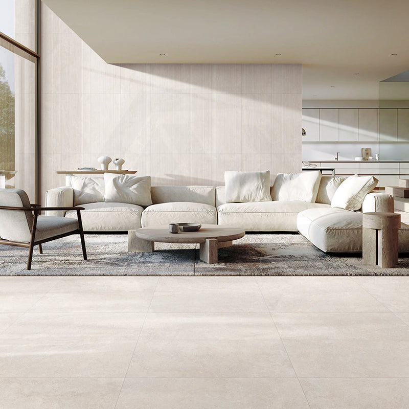 Portofino Gypsum HoneTec Light Grey Stone Look 300/600/1200mm Tile