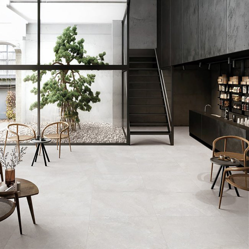 Portofino Smoke SurfaceTec Medium Grey Stone Look 300/600/1200mm Tile