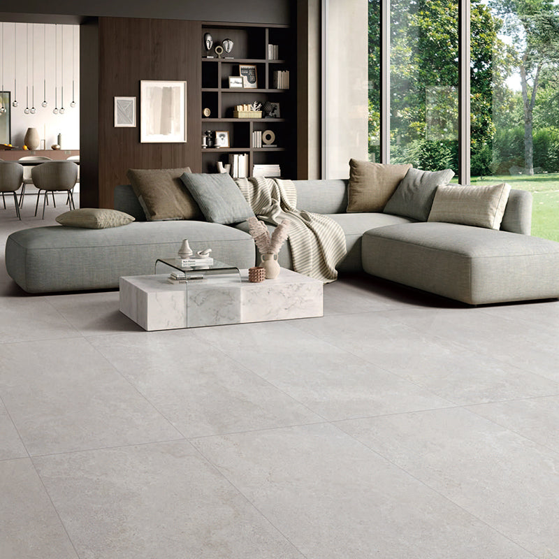 Portofino Smoke SurfaceTec Medium Grey Stone Look 300/600/1200mm Tile