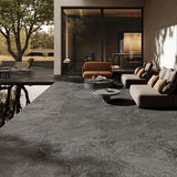 Rhythm Coke Matt Dark Grey Stone Look 300/600/1200mm Tile