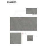 Rhythm Silver Matt Medium Grey Stone Look 300/600/1200mm Tile