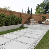 Rhythm White Stone Look External Paver 400x600x20mm