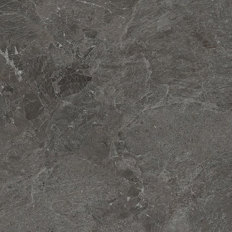 Rhythm Coke Grip Dark Grey Stone Look 600×600mm Tile
