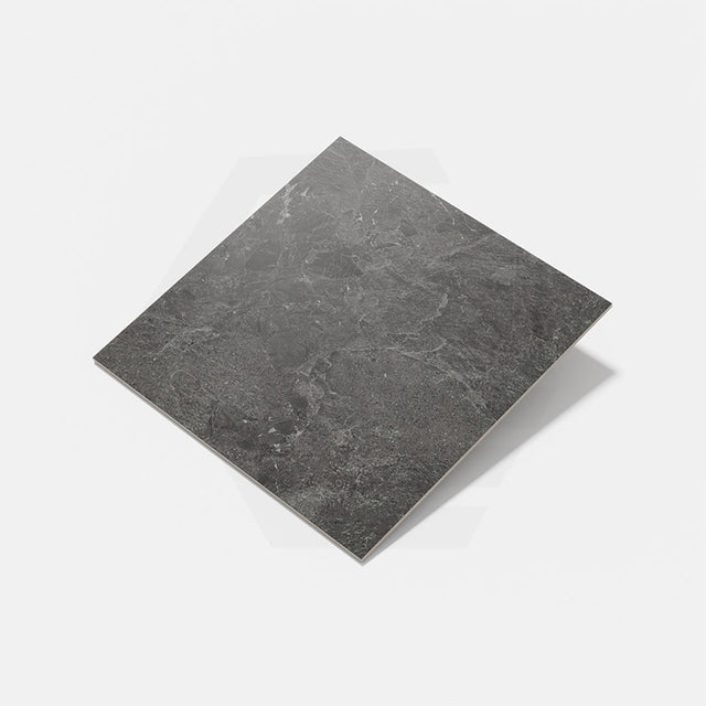 Rhythm Coke Grip Dark Grey Stone Look 600×600mm Tile