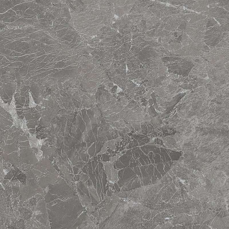 Rhythm Silver Grip Medium Grey Stone Look 600×600mm Tile