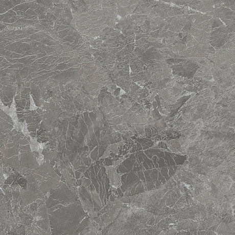 Rhythm Silver Grip Medium Grey Stone Look 600×600mm Tile