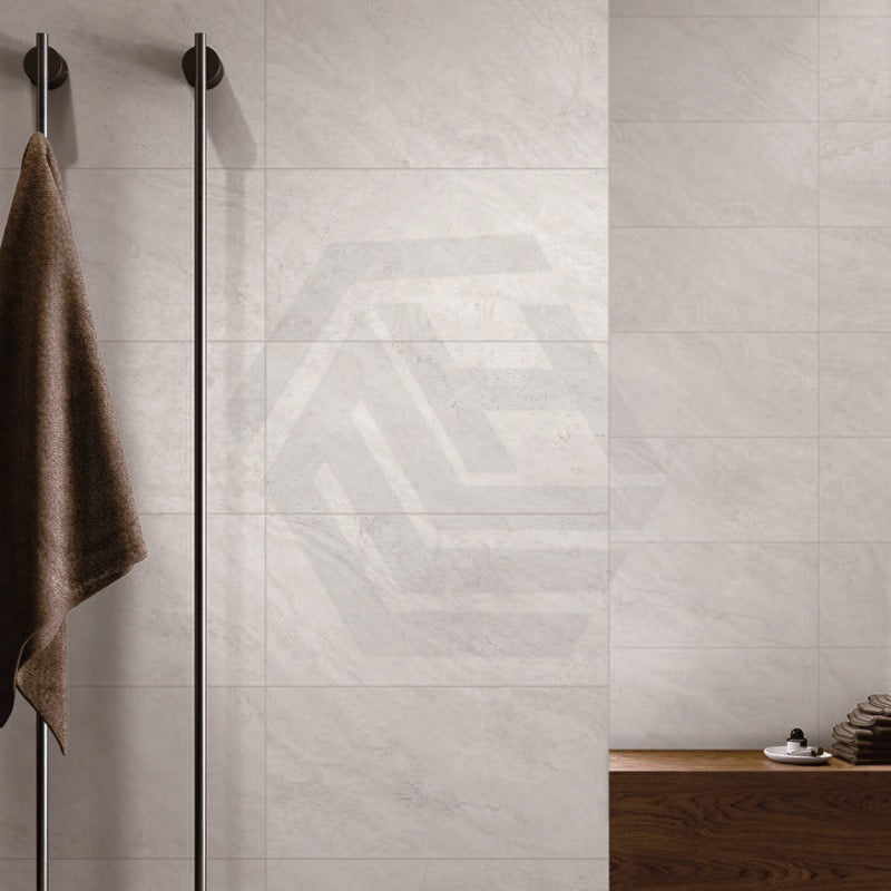 Santa Monica White SurfaceTec Stone Look 300/600/1200mm Tile