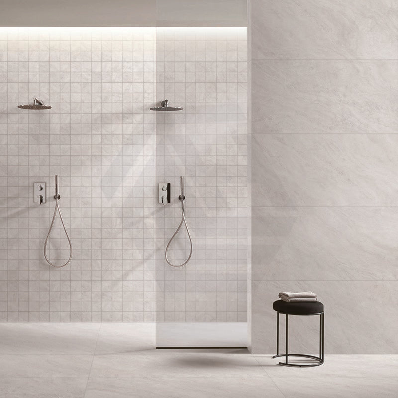 Santa Monica White SurfaceTec Stone Look 300/600/1200mm Tile