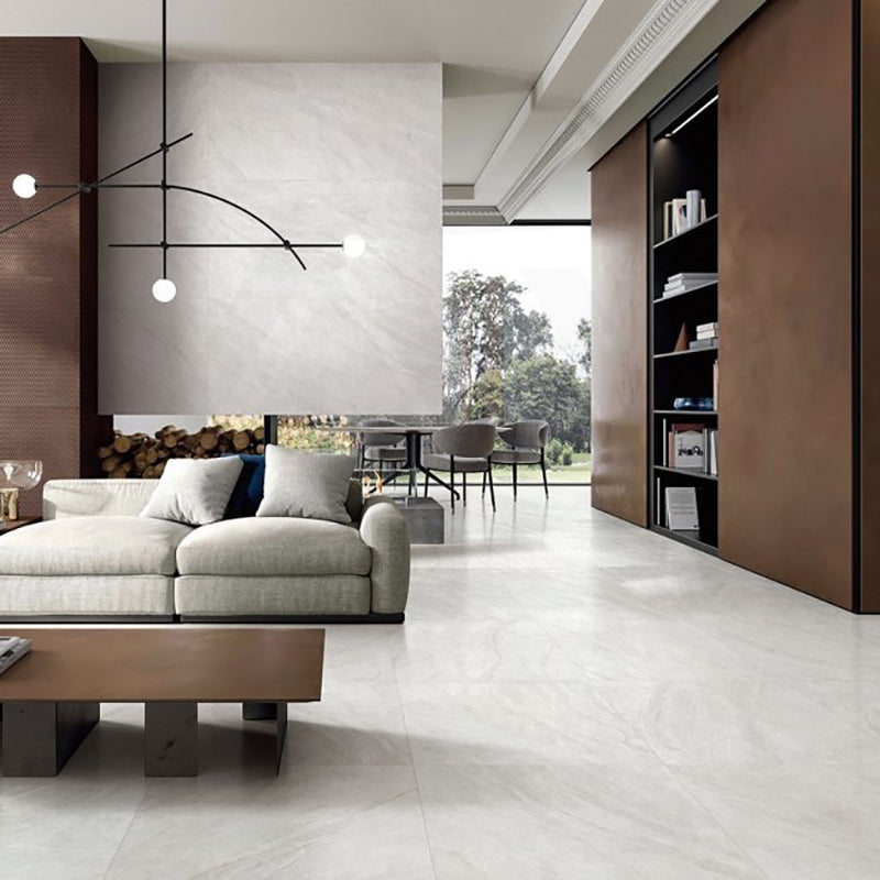 TAJ MAHAL Bianco Silk Tec White Stone Look 300/600/1200mm Tile
