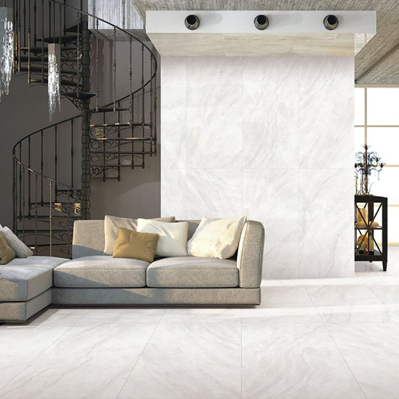 TAJ MAHAL Bianco Silk Tec White Stone Look 300/600/1200mm Tile