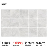 Tibet Salt SurfaceTec Light Grey Stone Look 300/600/1200mm Tile