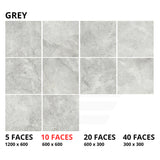 TundraExtra Grey SurfaceTec Marble Look 300/600/1200mm Tile