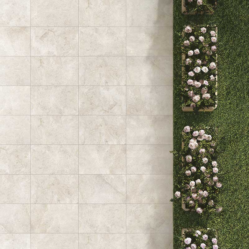 Tundra Extra Marfil Marble Look External Paver 400x600x20mm