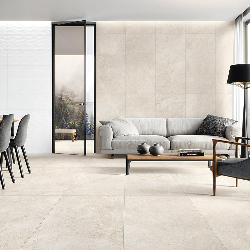 TundraExtra Marfil SurfaceTec Beige Marble Look 300/600/1200mm Tile