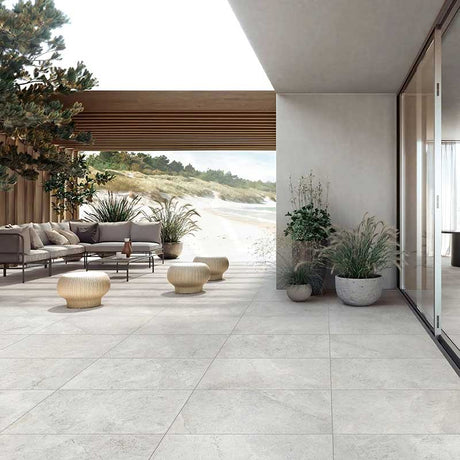 Tundra Extra Silver Marble Look External Paver 400x600x20mm