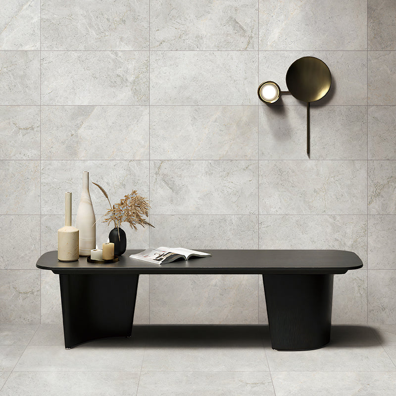 TundraExtra Silver SurfaceTec Light Grey Marble Look 300/600/1200mm Tile