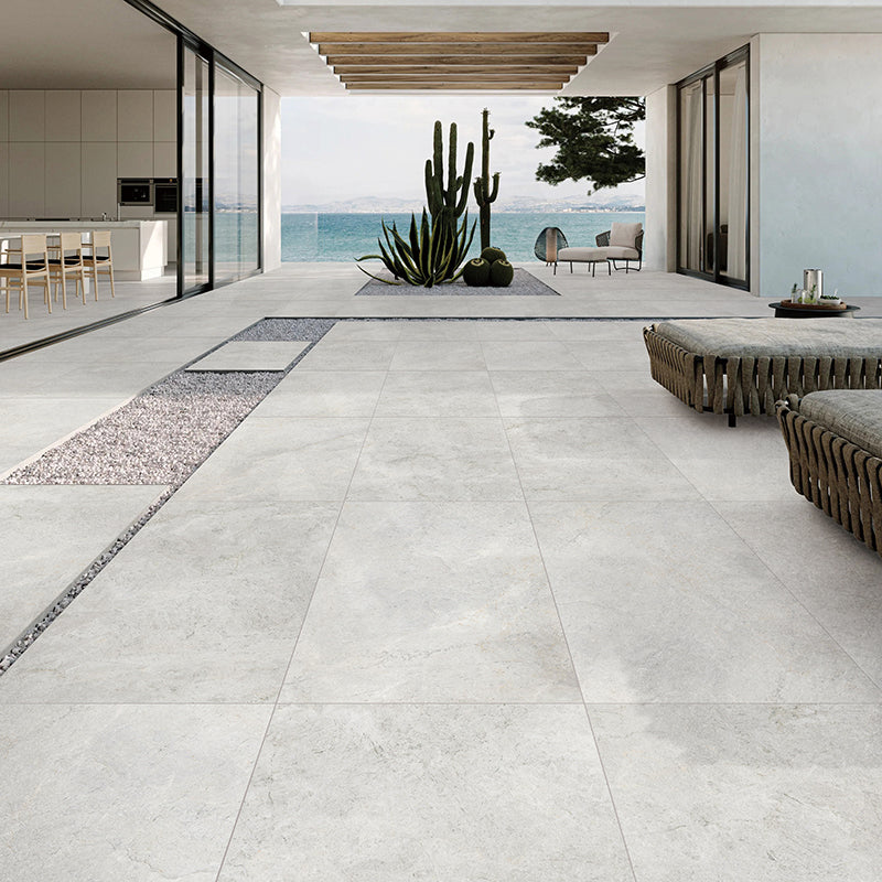 TundraExtra Silver SurfaceTec Light Grey Marble Look 300/600/1200mm Tile