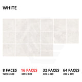 Ultimate White SurfaceTec Stone Look 300/600/1200mm Tile
