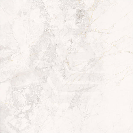White Marble Lilac Honed Marble Look 300/600/1200mm Tile