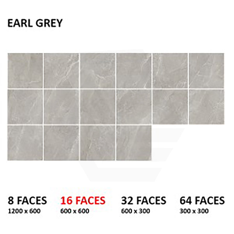 Capri Earl Grey Surface Tec Stone Look 300/600/1200mm Tile