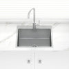 Eden 580X500X230Mm Single Bowl Kitchen/Laundry Abovemount Sink Stainless Steel 304 Kitchen Sinks