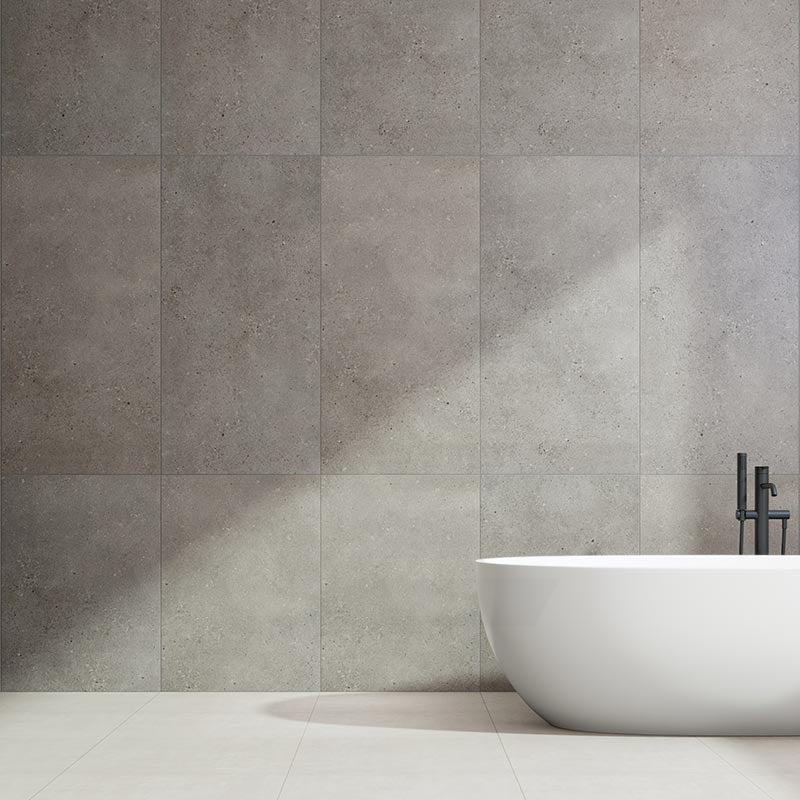 Armani Concrete Look Dark Grey 300/600/1200mm Matt In&Out Porcelain Tile