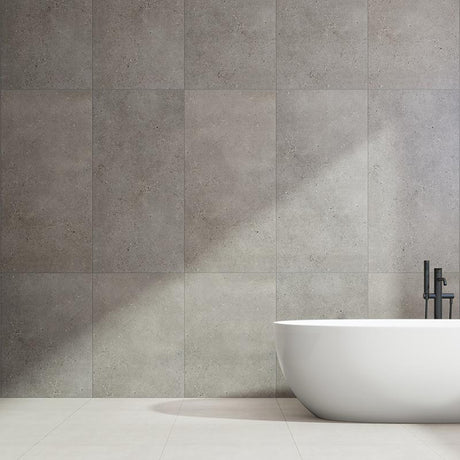 Armani Concrete Look Dark Grey 300/600/1200mm Matt In&Out Porcelain Tile