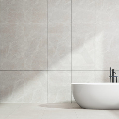 Bulgaria Light Grey Matt Marble Look 300/600/1200mm Tile