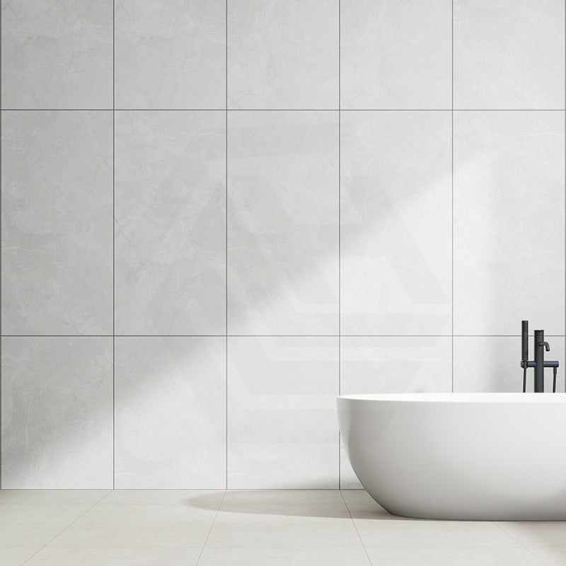 Raso Apls White Soft Matt Marble Look 600/1200mm Tile