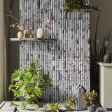 Marble 3D Mosaic Milas Lilac Matt Tile 302x297mm Sheet