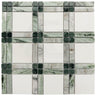 Marble Square Mosaic Matt Tile 300x300mm Sheet 3 Colors Available