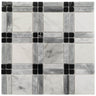 Marble Square Mosaic Matt Tile 300x300mm Sheet 3 Colors Available