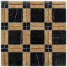 Marble Square Mosaic Matt Tile 300x300mm Sheet 3 Colors Available
